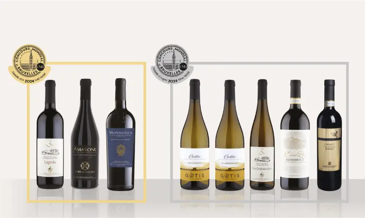 Premi Concours Mondial de Bruxelles — Calici Divini