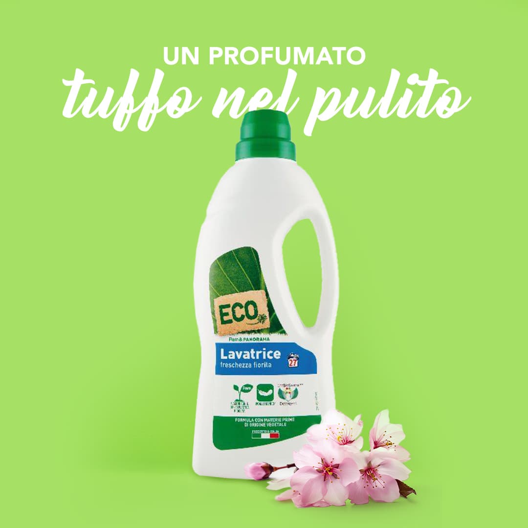 Linea Eco: detersivi e ammorbidenti ecologici Pam