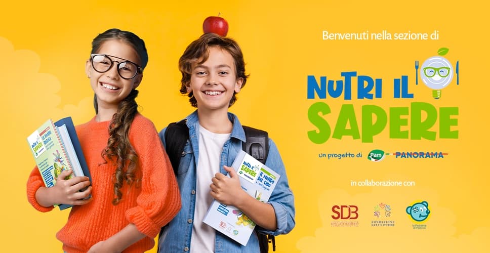 Benvenuti nella sezione di Nutri il Sapere