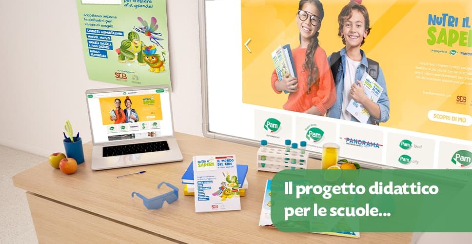 Il progetto didattico per le scuole