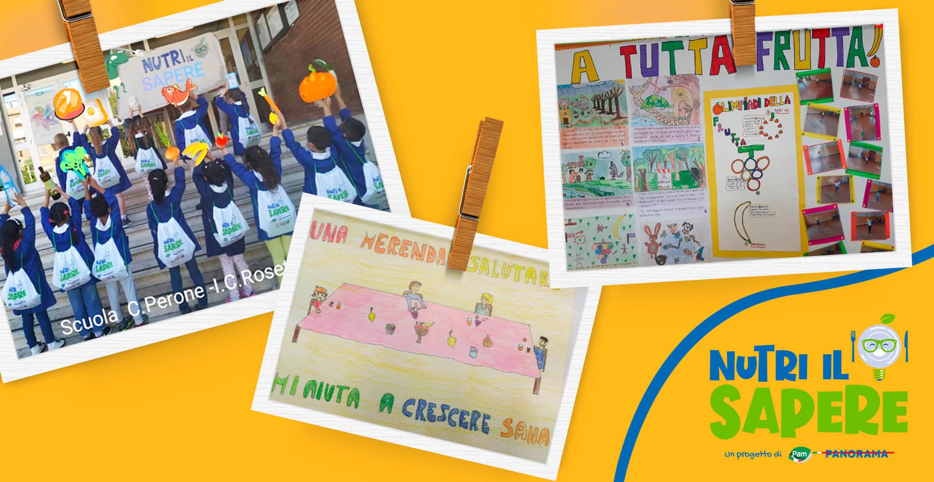 una merenda sana mi aiuta a crescere sana