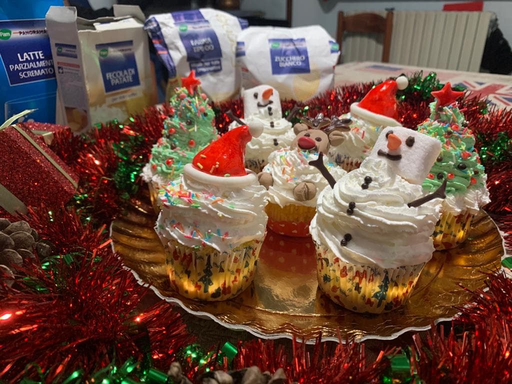 Cupcakes di Natale