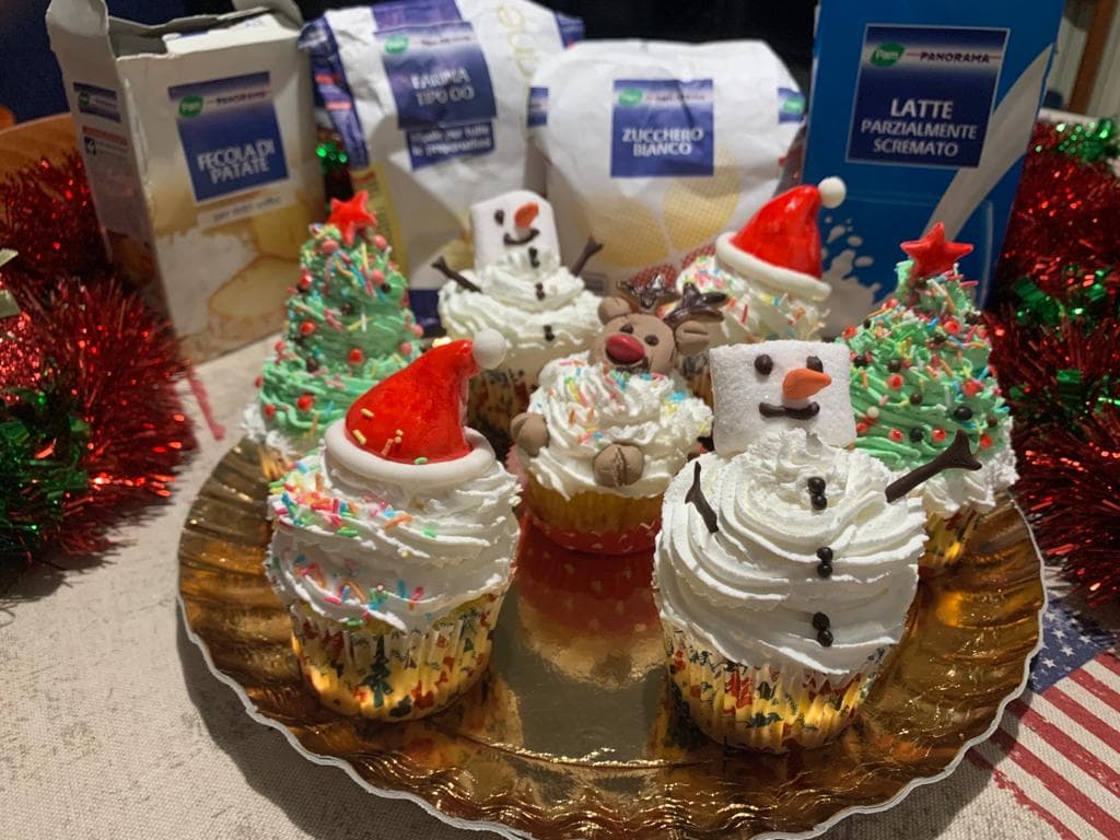 Cupcakes di Natale