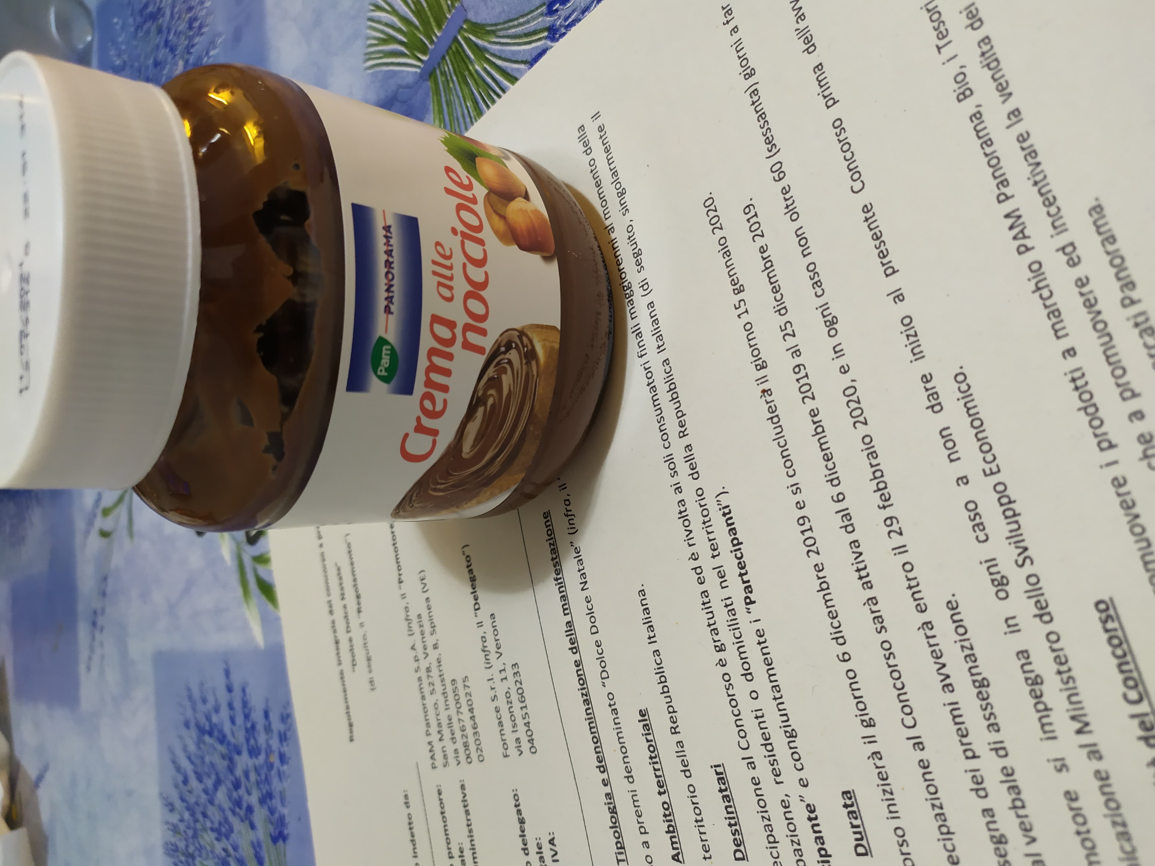 Crumble alla crema di nocciole