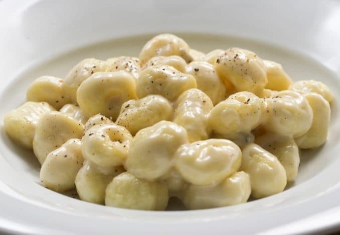 Gnocchi al gorgonzola