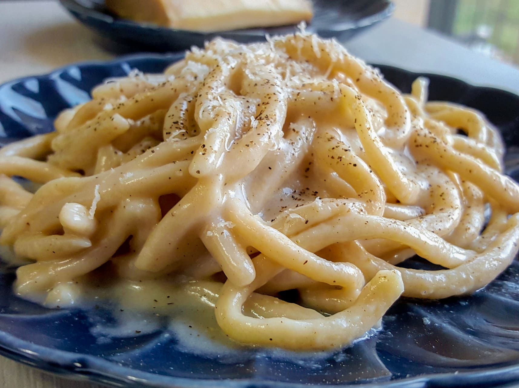 Spaghetti cacio e pepe