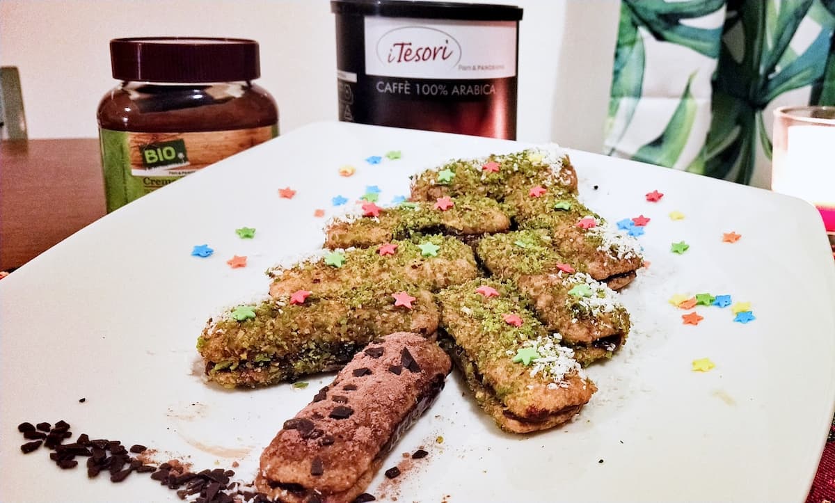 Pavesini Pistacchiocco - con cocco, pistacchio, crema di nocciole e caffè