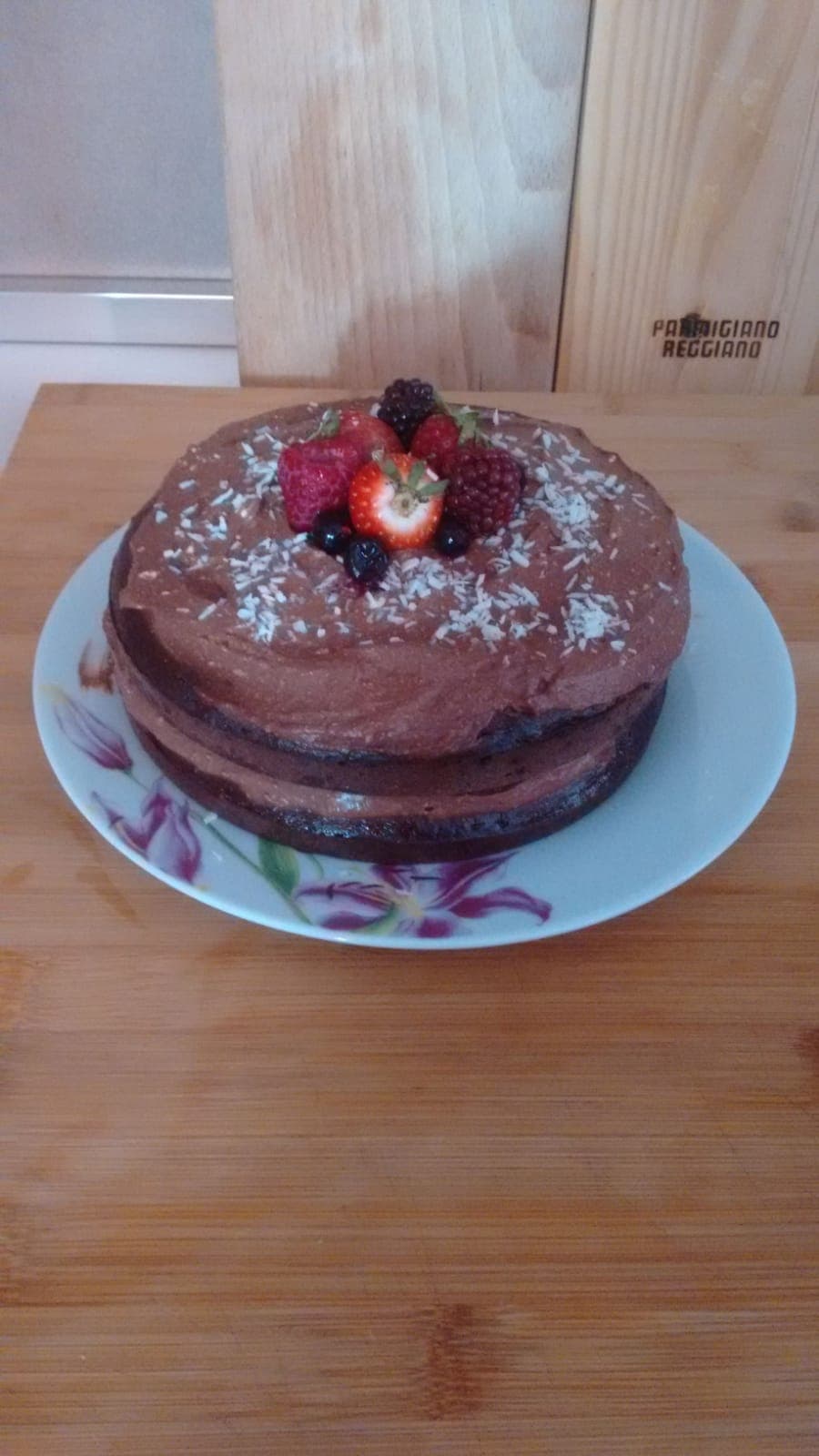 Torta al cioccolato sana