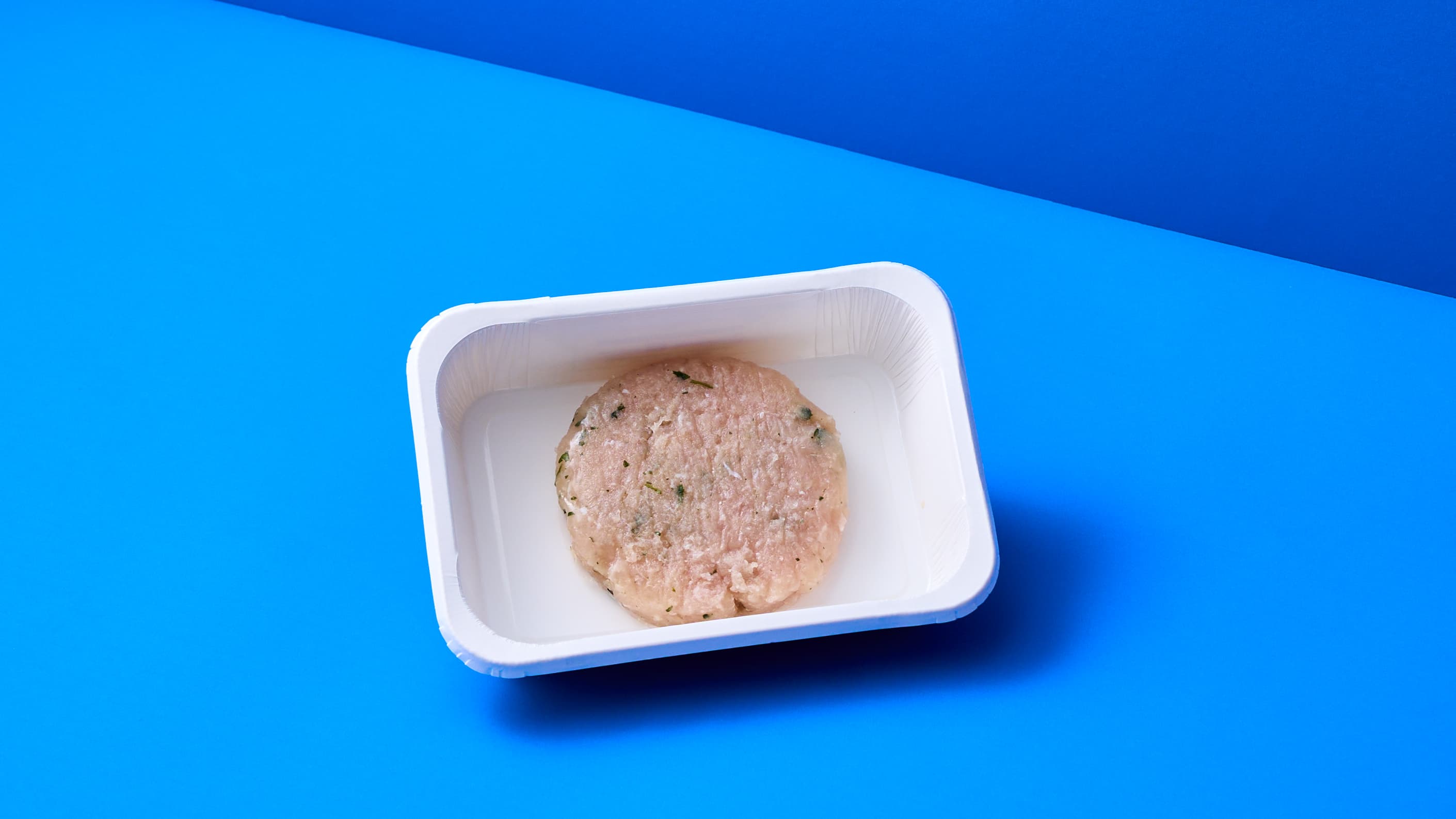 Hamburger di Pesce spada con pomodoro, lattuga, maionese e cipolla caramellata