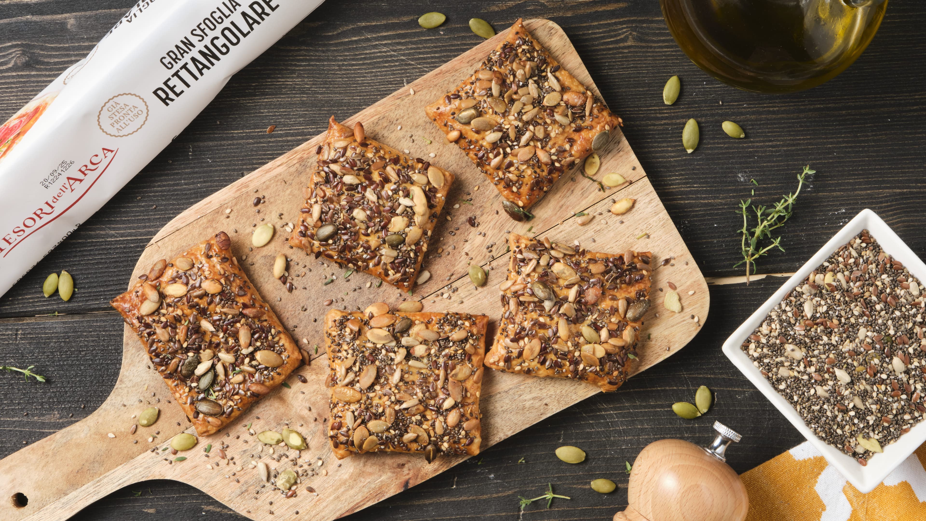 Salatini con mix di semi