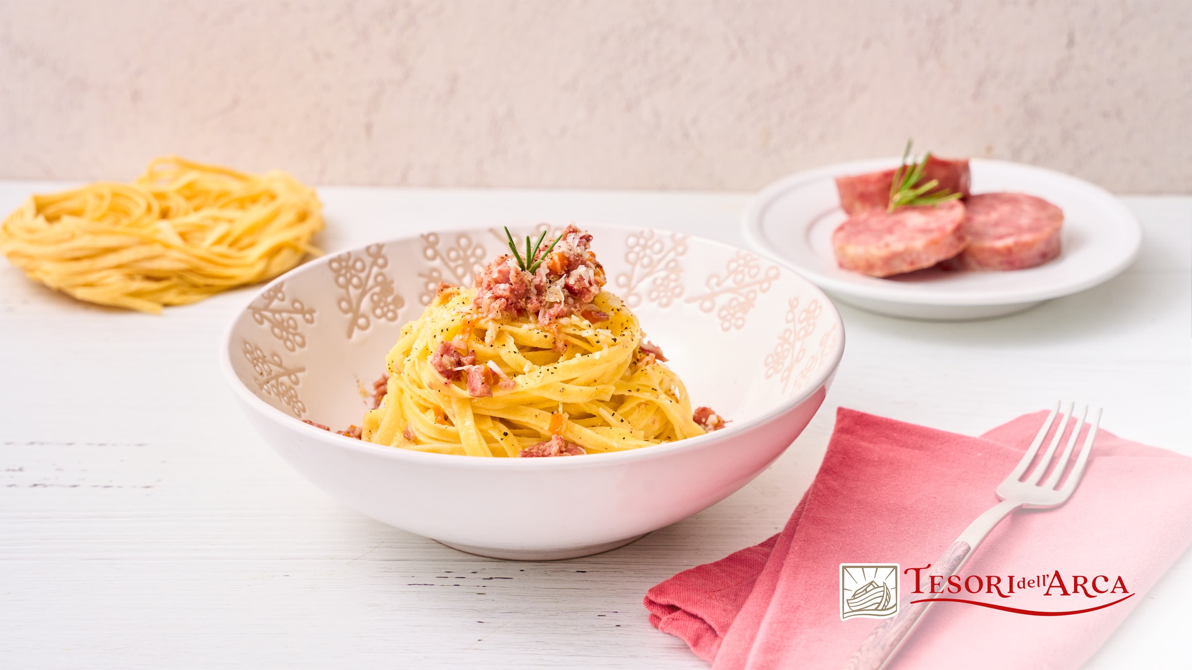 Tagliatelle al ragù di cotechino