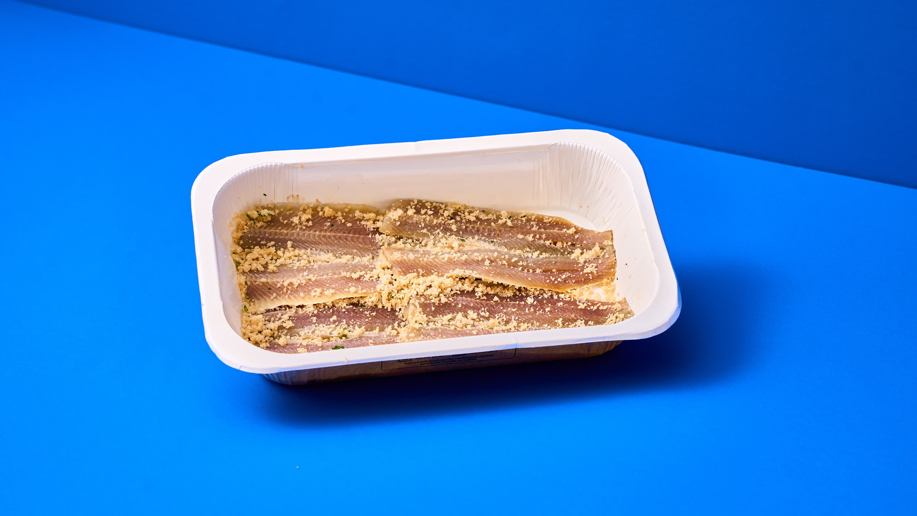 Sarde gratinate con insalata di mele e carota