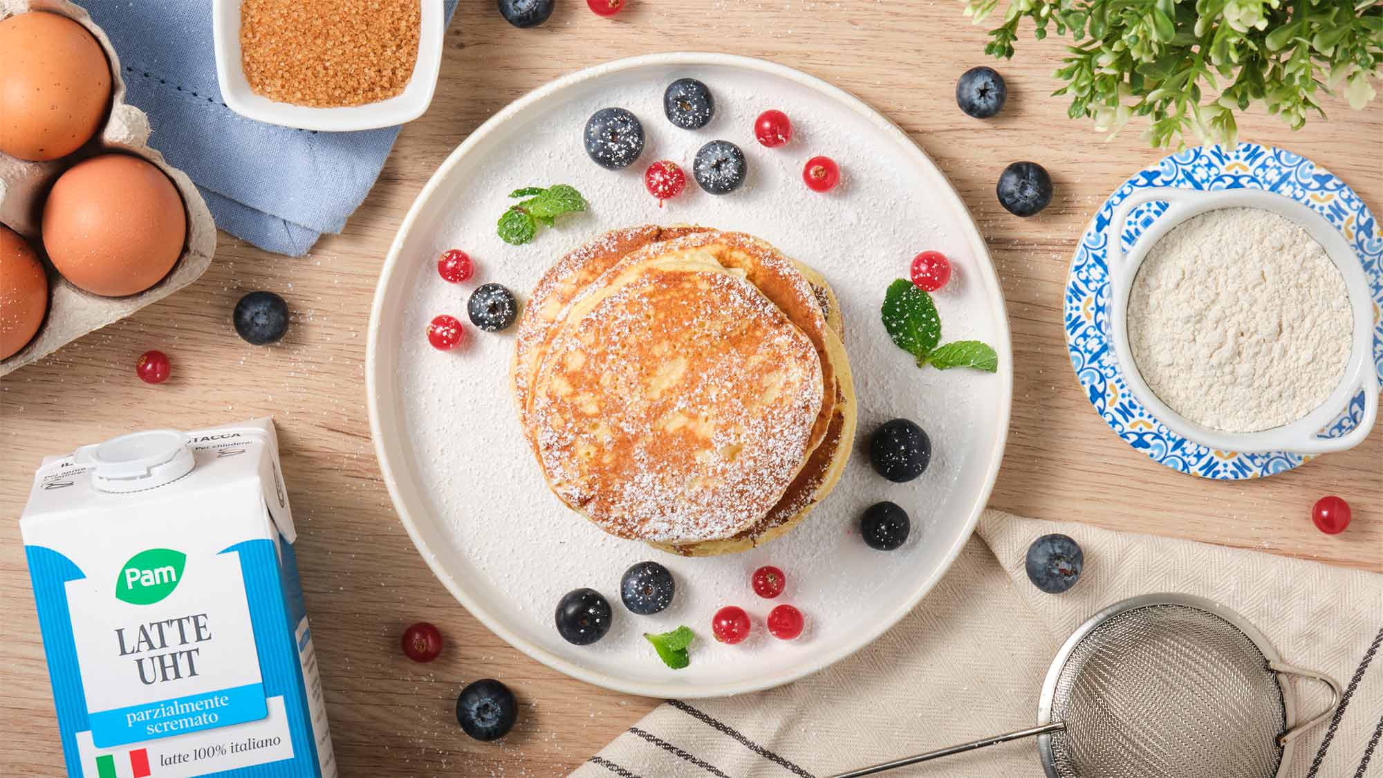 Pancake soufflé fluffy (easy version)