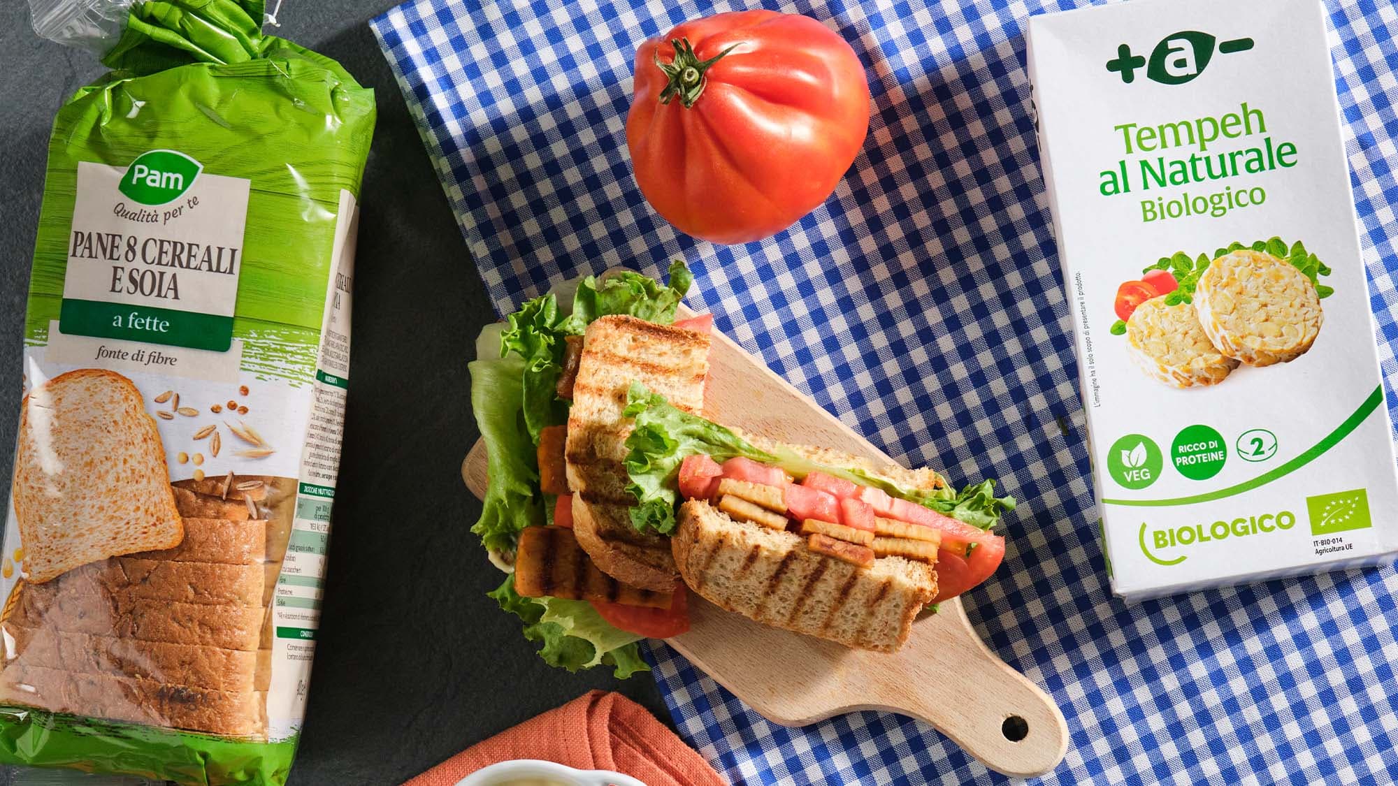 Tempeh Sandwich