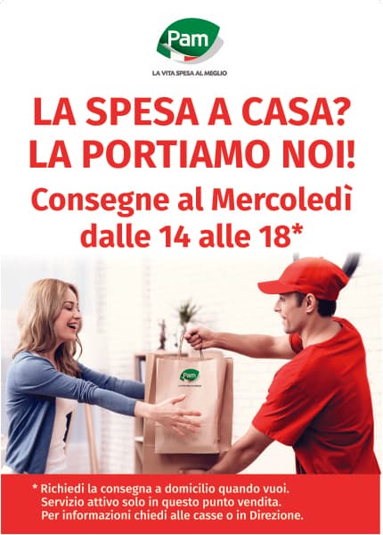 Volantino Consegna a domicilio
