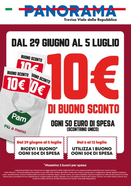 Volantino Buono sconto Treviso