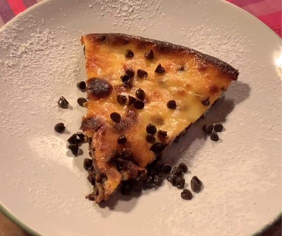 Torta ricotta e cioccolato