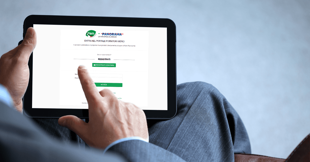Pam Panorama presenta il Portale Fornitori Merci