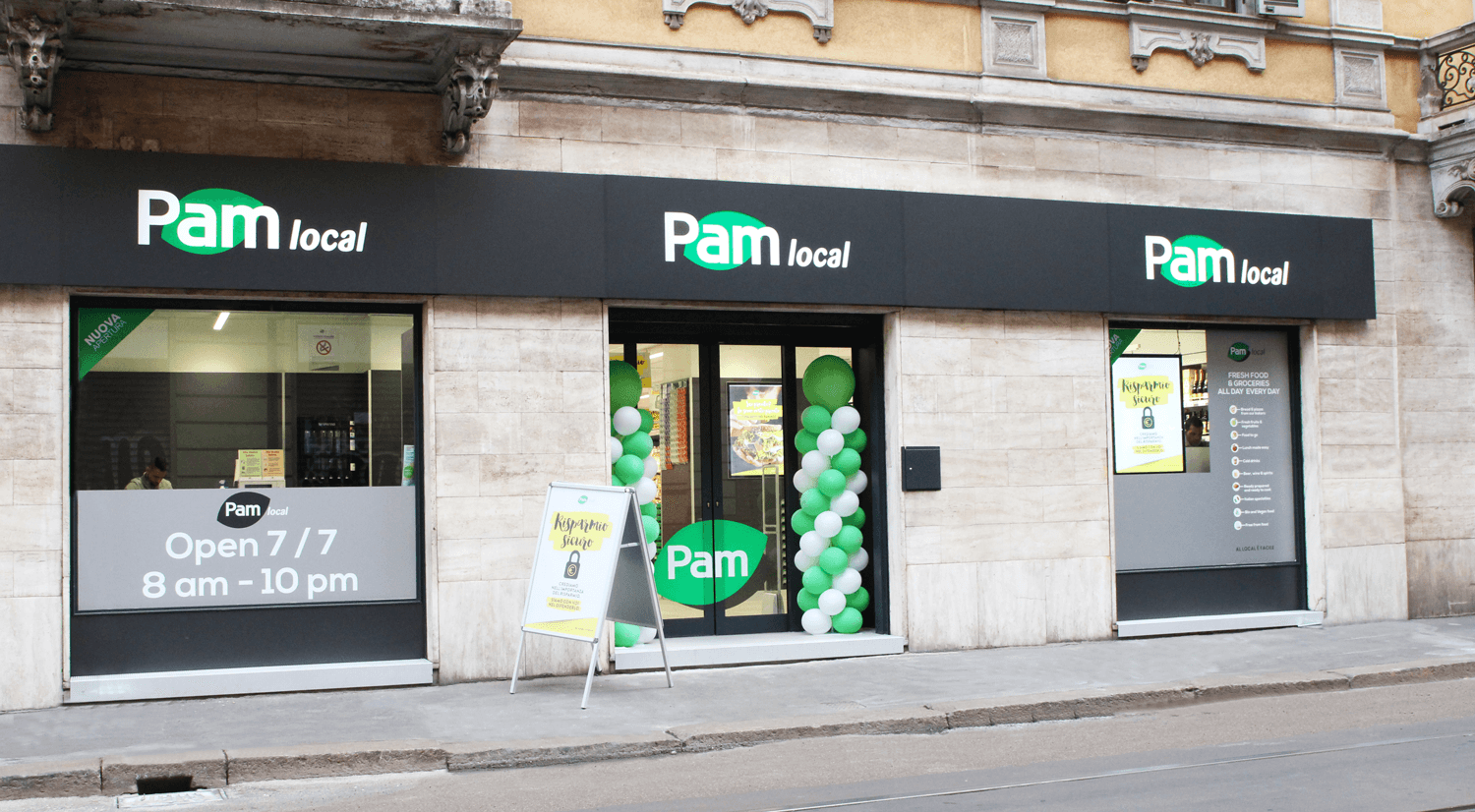 È arrivato un nuovo Pam local a Milano