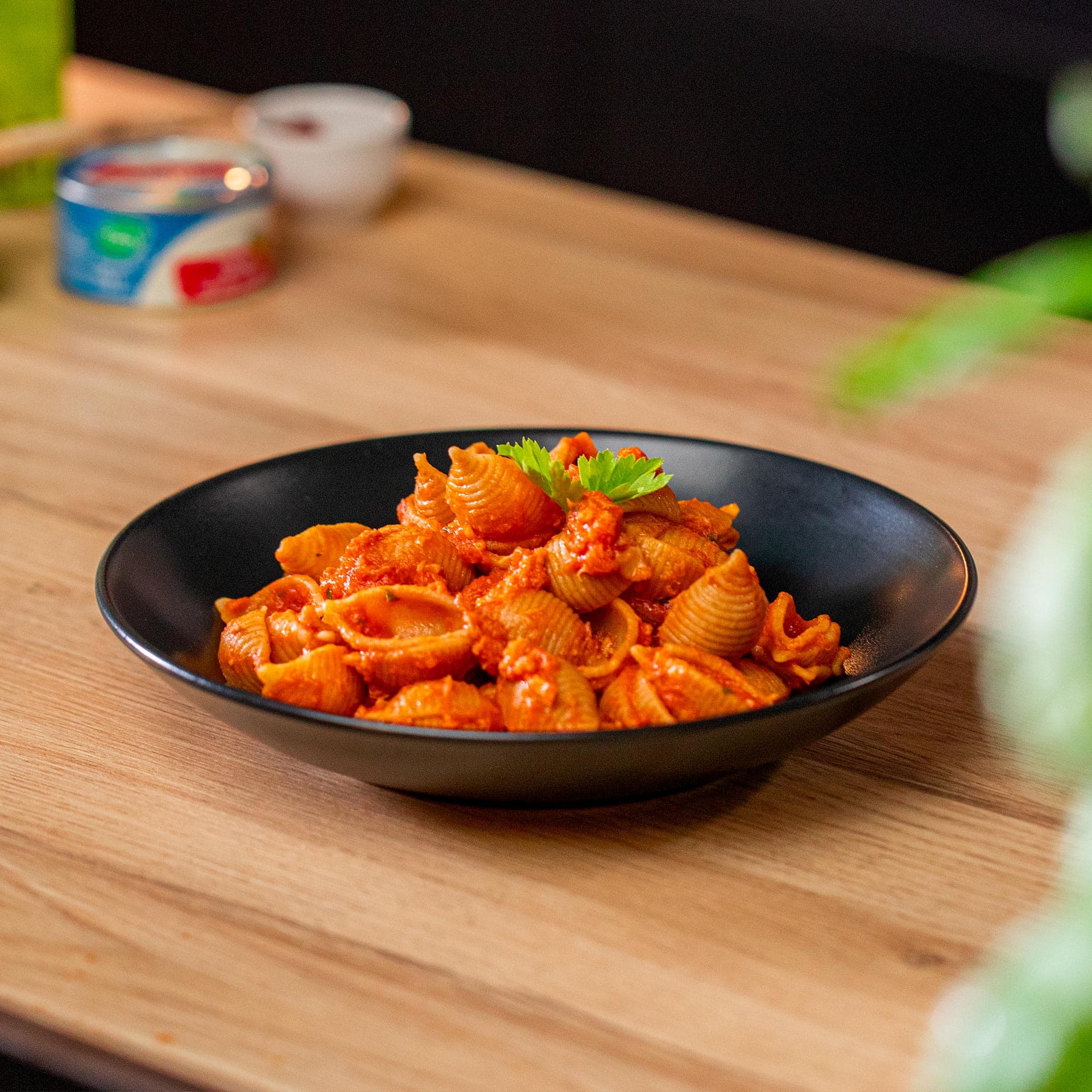 Conchiglie integrali al tonno