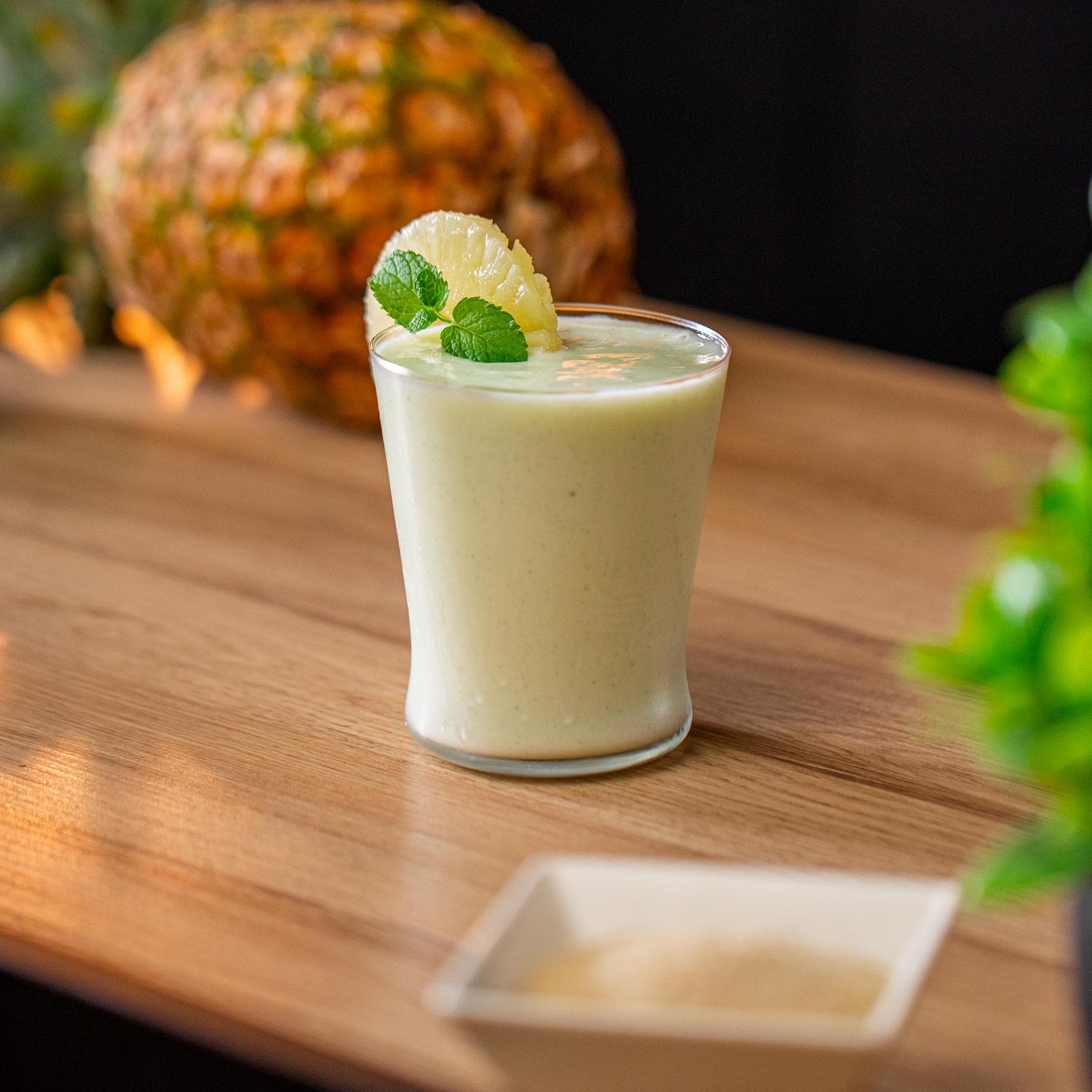 Smoothie all’ananas e menta