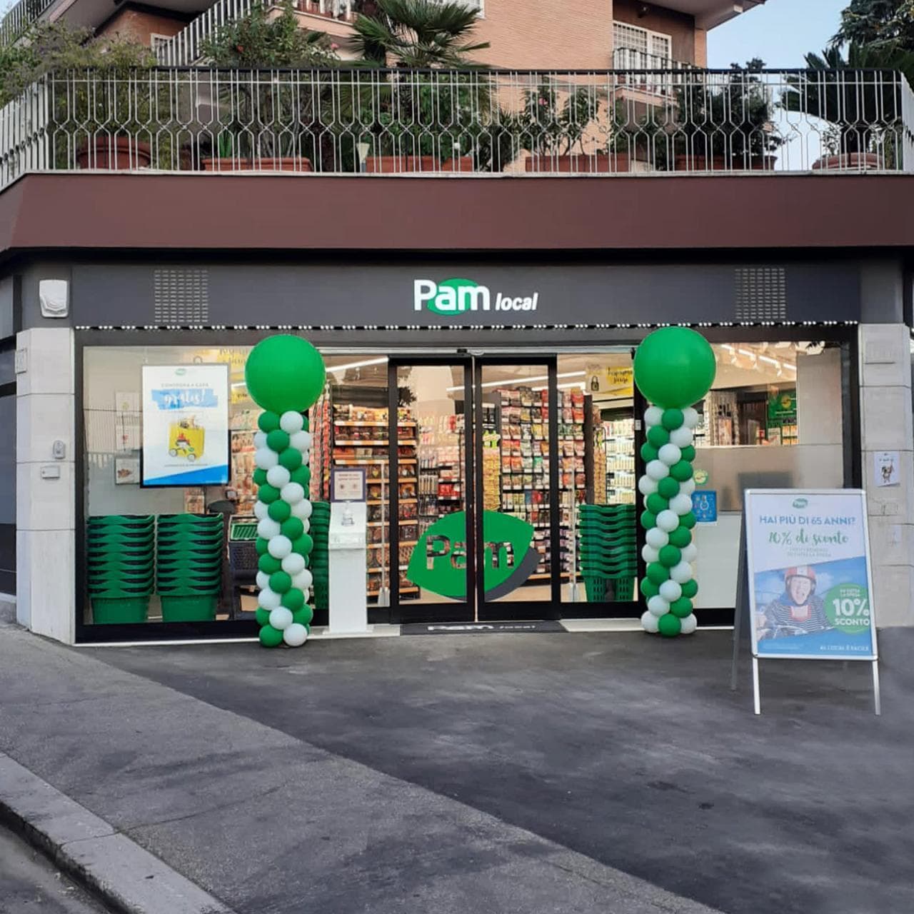 La spesa sicura a Roma: il nuovo Pam local di via Serafini