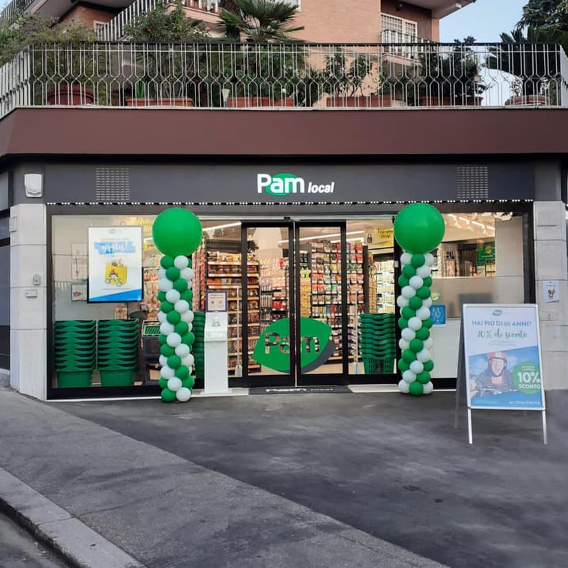 La spesa sicura a Roma: il nuovo Pam local di via Serafini