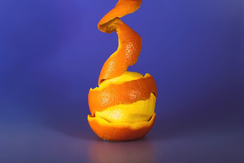 Bucce d'arancia e batterie