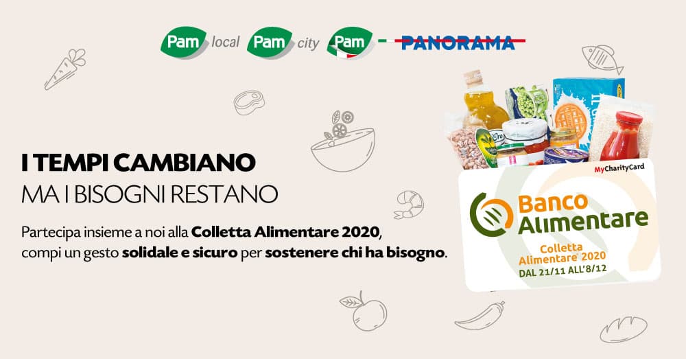 Cambia la forma, non la sostanza: una formula rinnovata e sicura per la Colletta Alimentare 2020