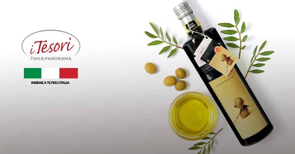 Le sfumature dell'olio umbro