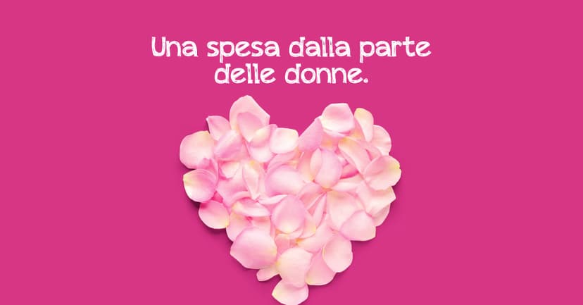 Una spesa dalla parte delle donne