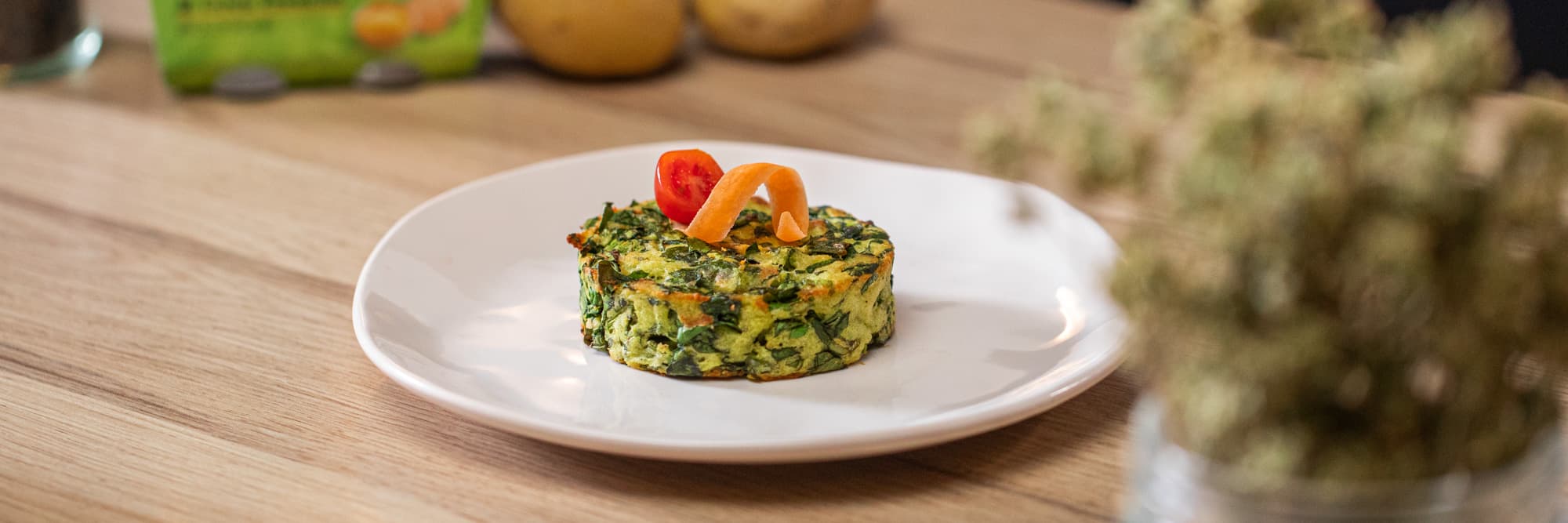 Medaglioni di spinaci e patate