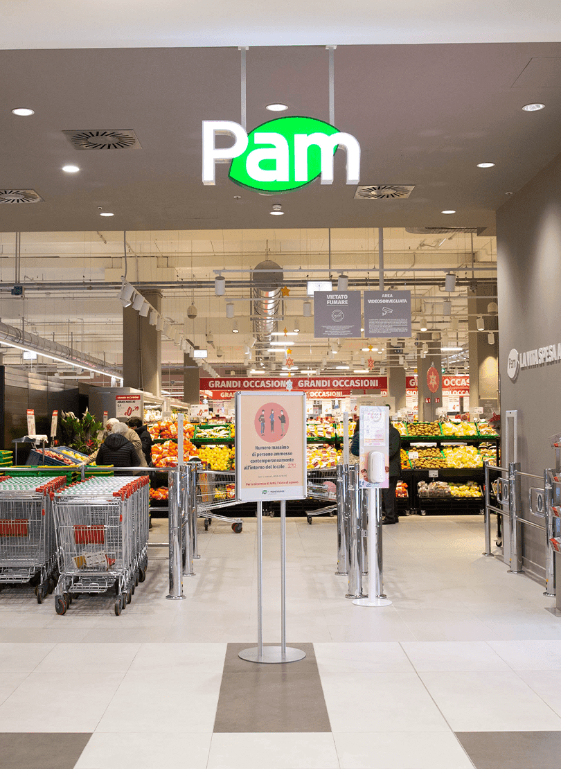Il nuovo Pam Superstore di Roma