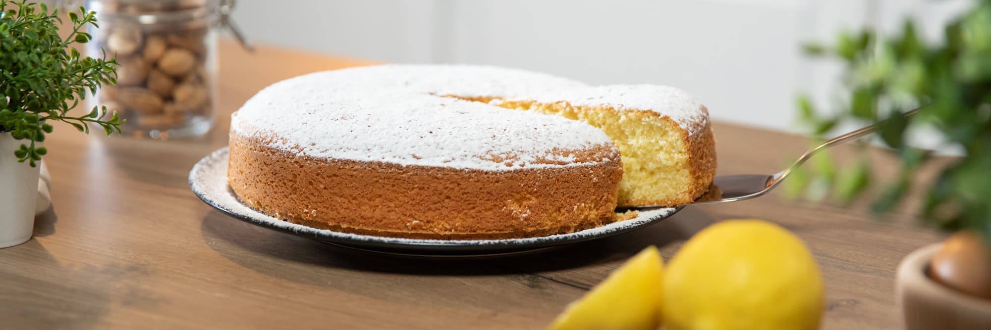 Torta soffice al limone