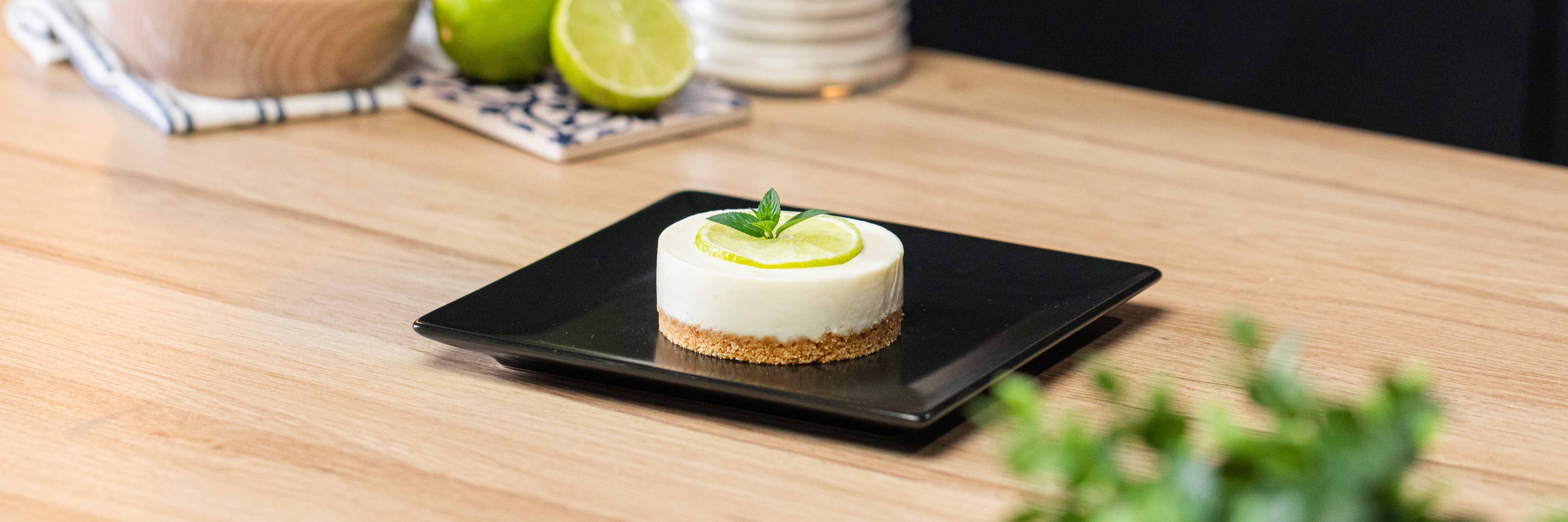Mini cheesecake al lime