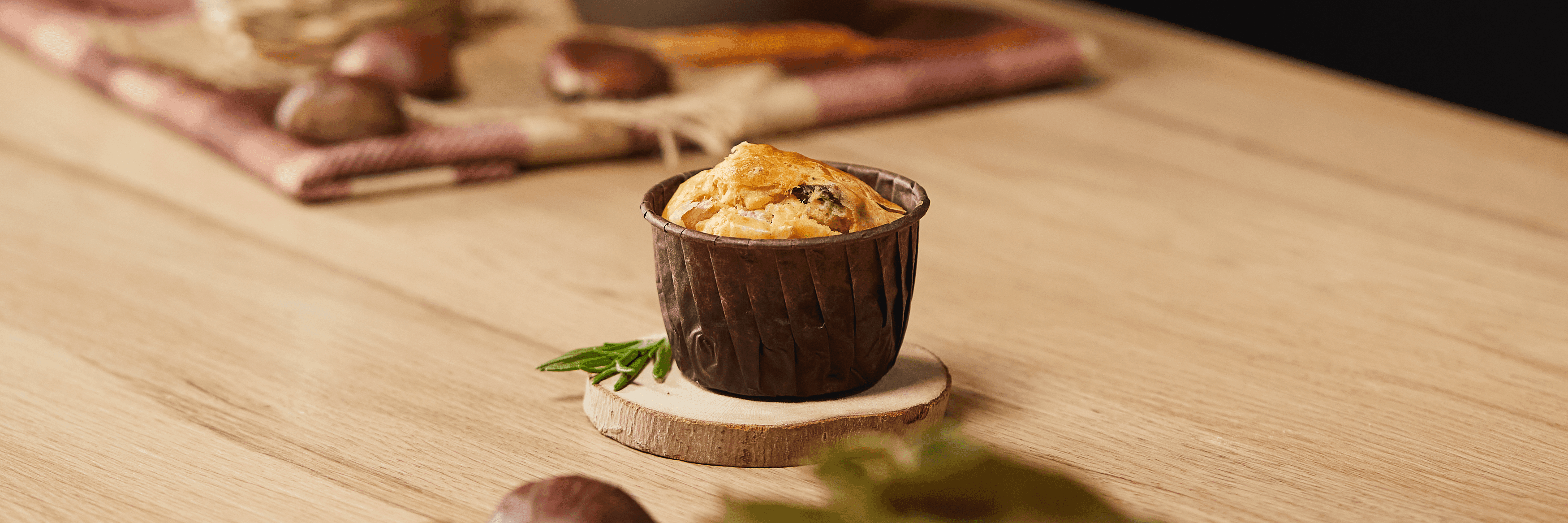 Muffin salati alla boscaiola