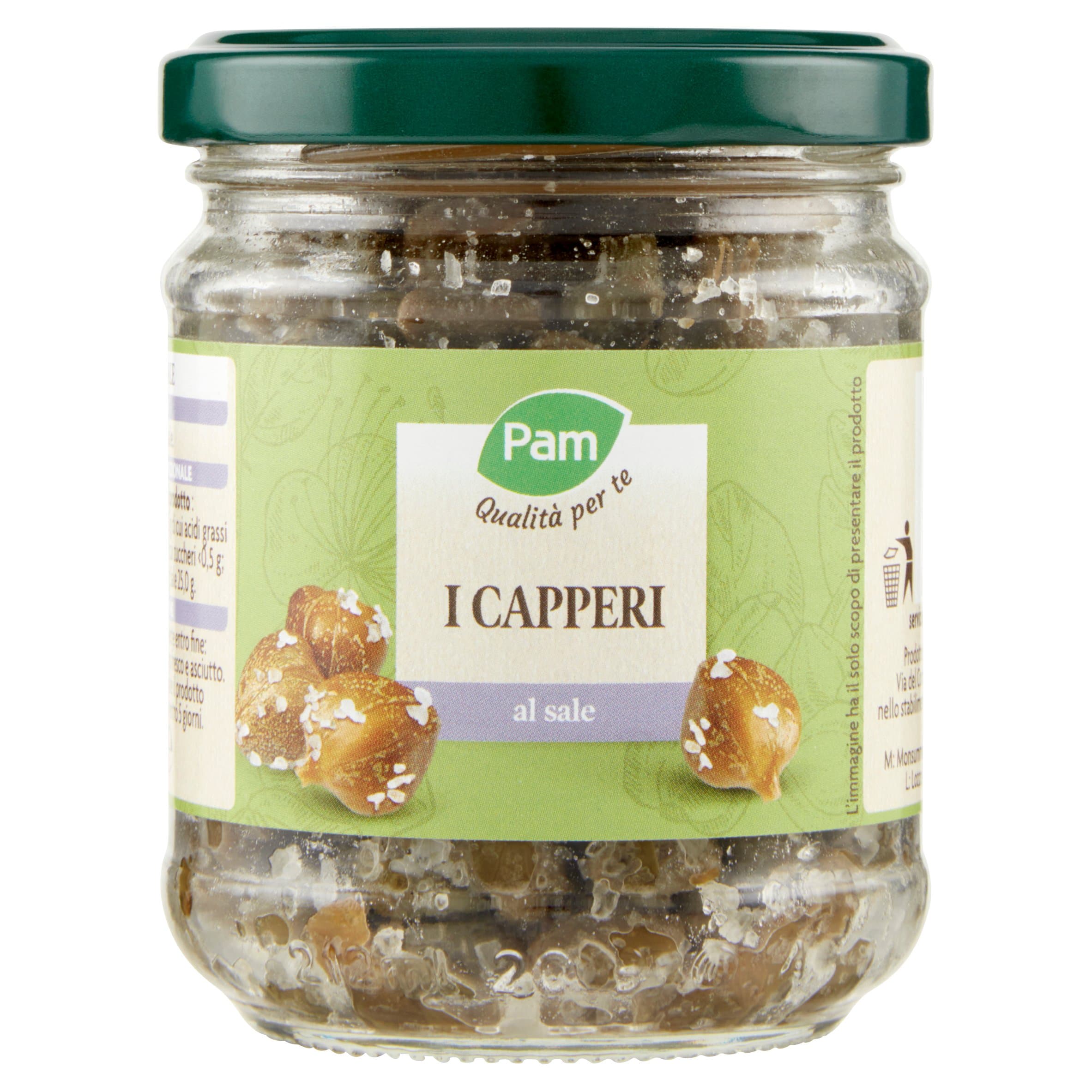 PAM Qualità per te Capperi al sale 140 g