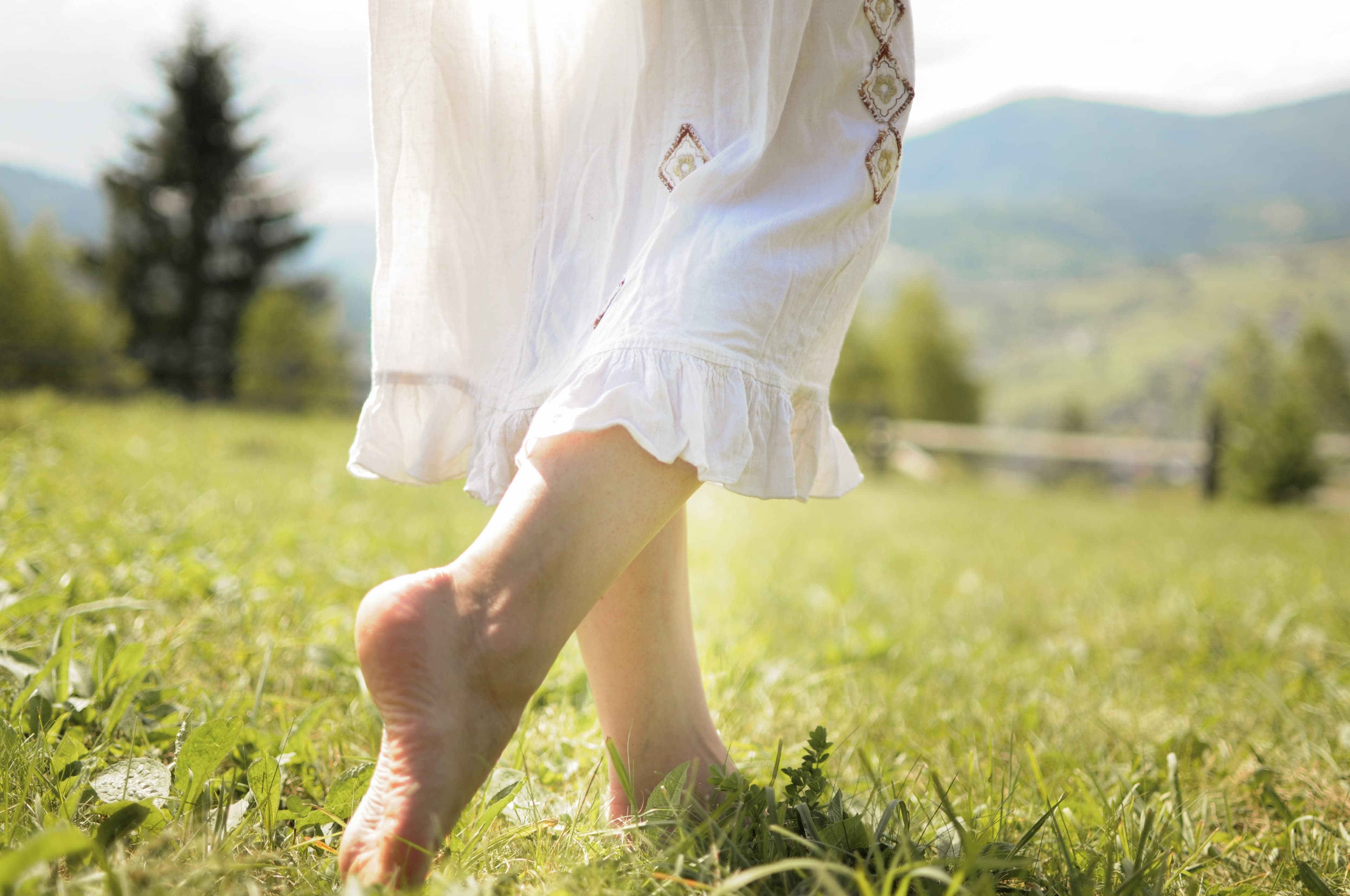 A piedi nudi nel parco