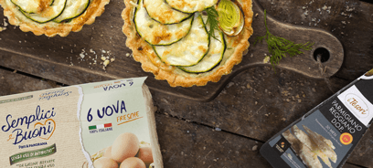 Mini quiche alle zucchine, un intreccio di sapori.