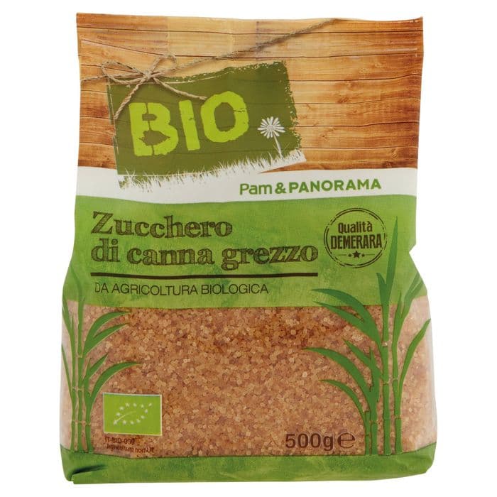 Zucchero di canna grezzo BIO Pam