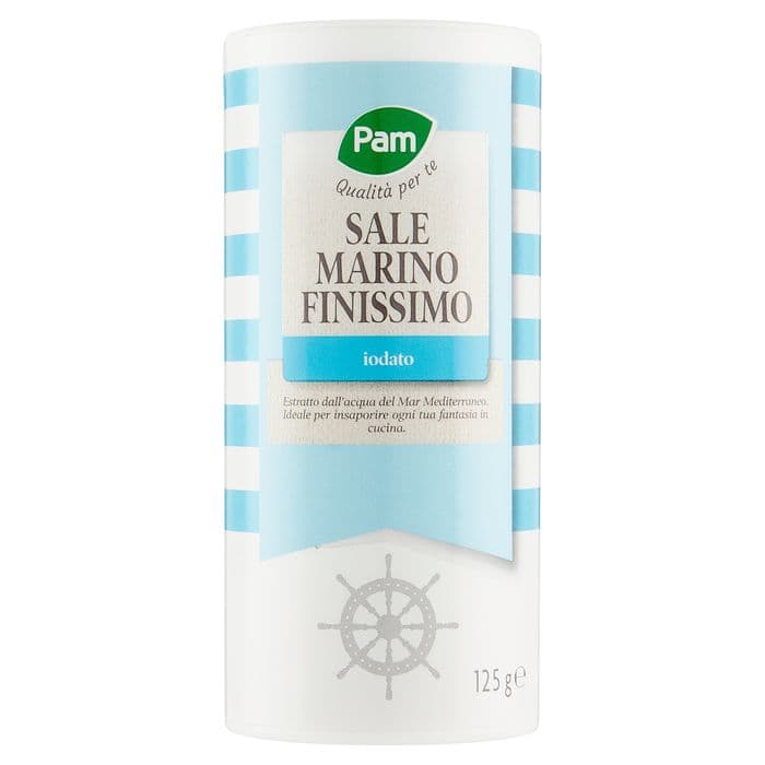 Sale marino finissimo iodato Pam qualità per te