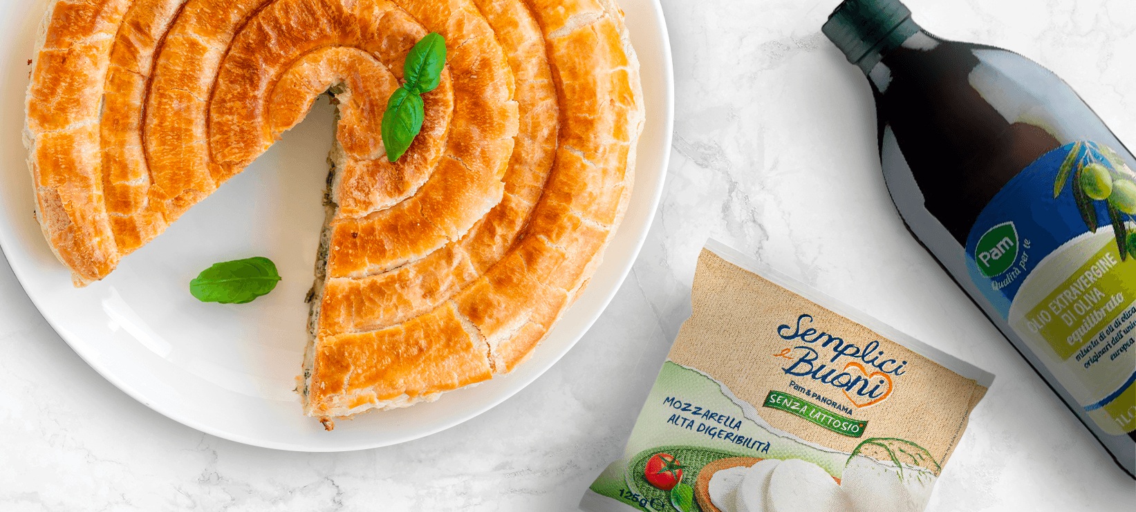 Focaccia all'indivia con olive, pinoli e uvetta