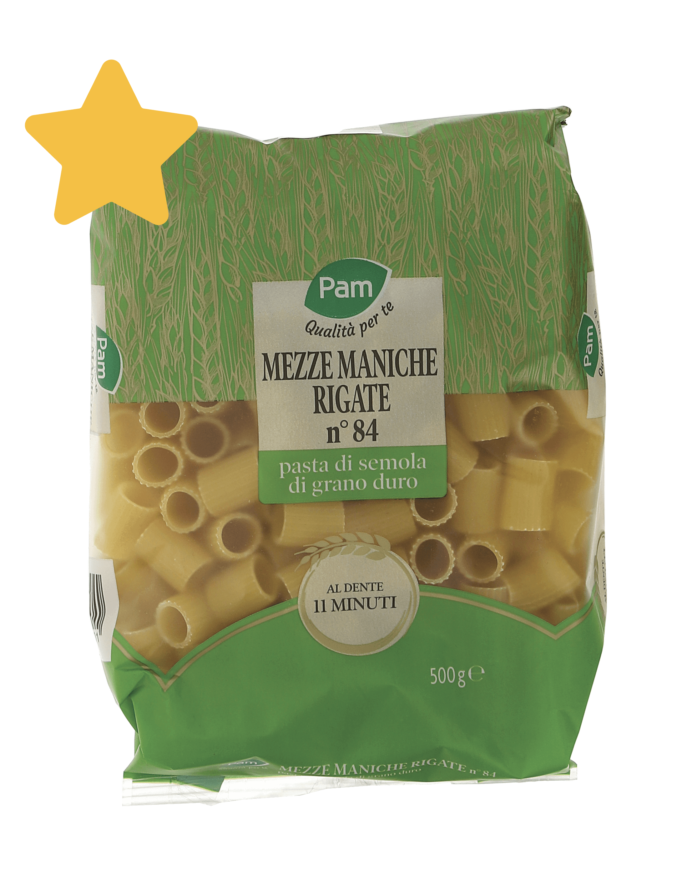 P&P Mezze Maniche rigate N.84 500gr