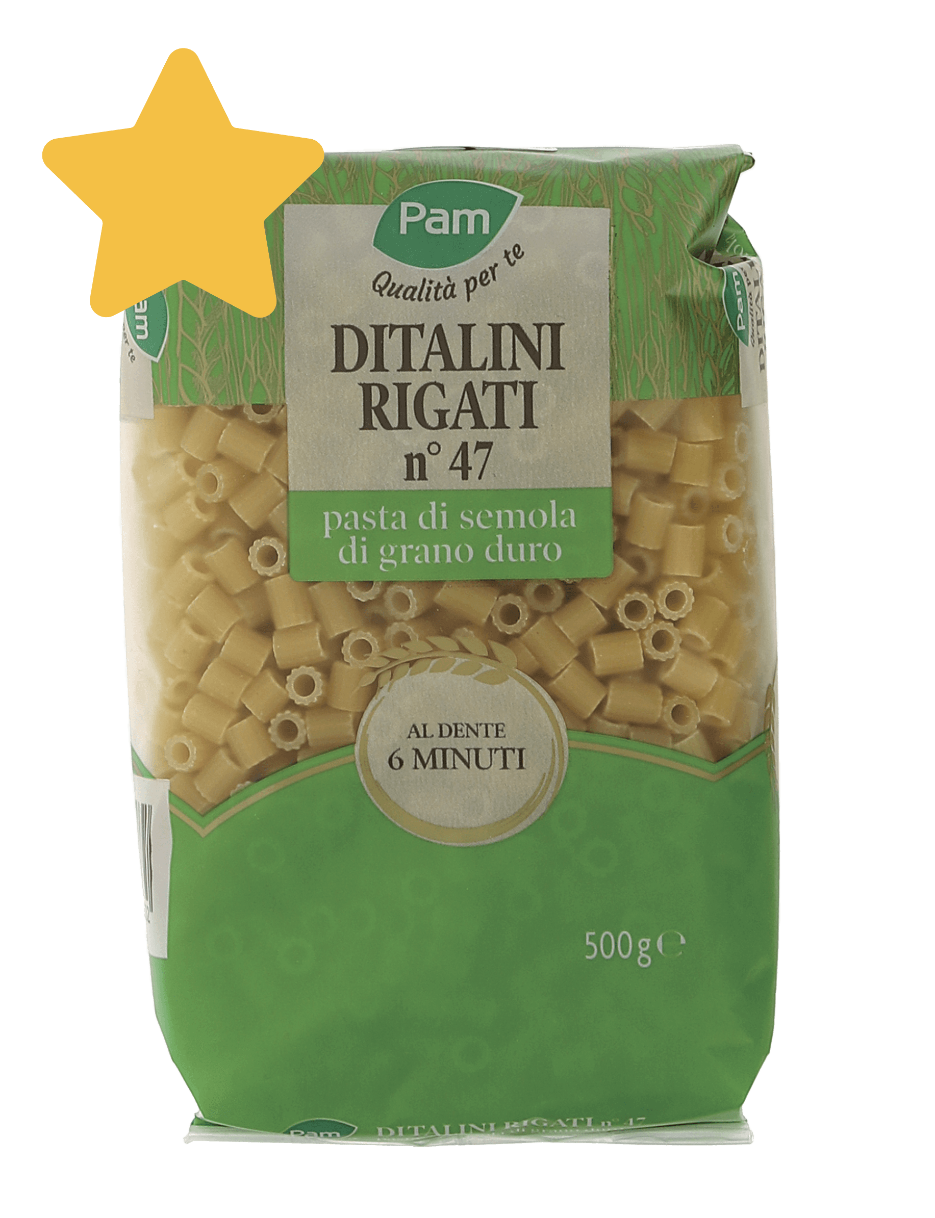 P&P Ditalini rigati N.47 500gr