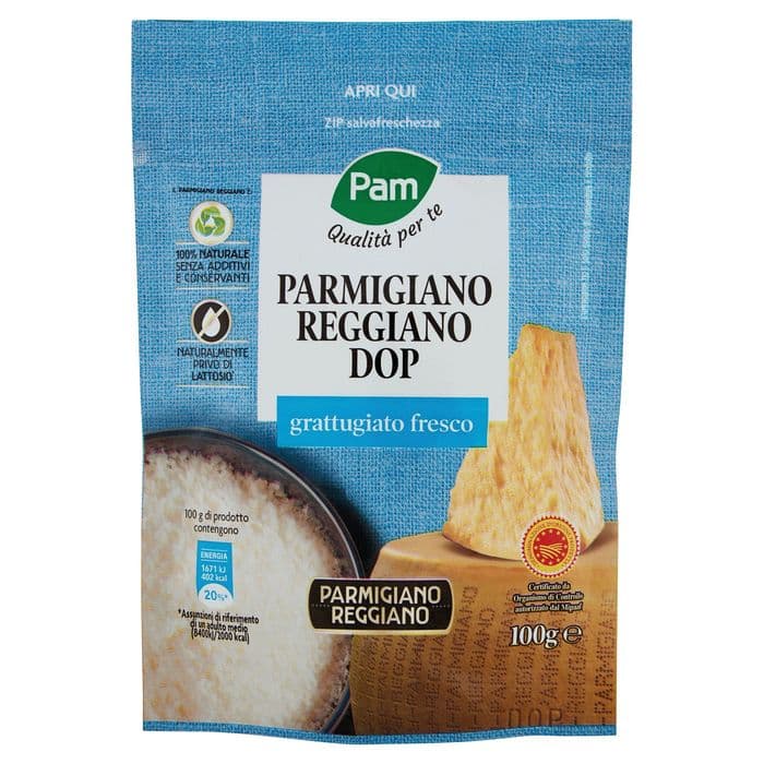 Parmigiano Reggiano DOP grattugiato fresco