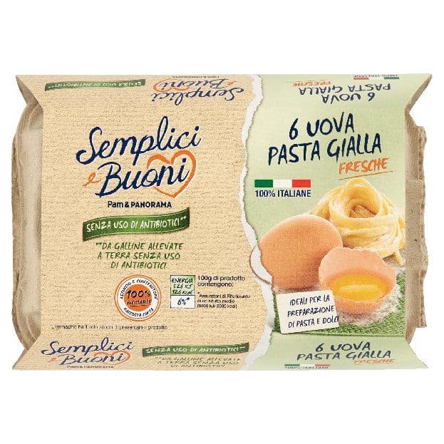 Uova pasta gialla Semplici e Buoni