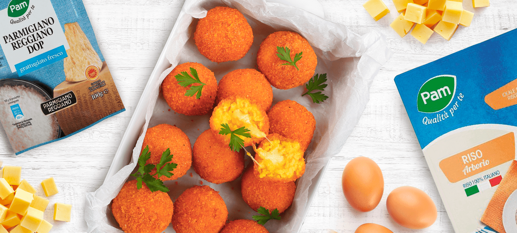 Ricetta salvasprechi: polpette di riso con formaggio filante!