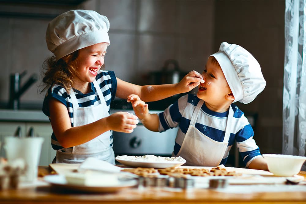 Piccoli artisti in cucina