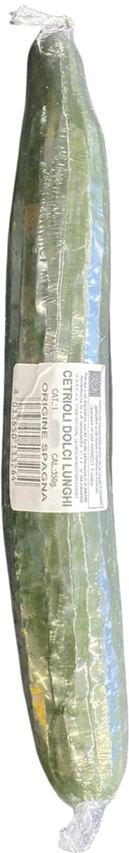 Cetrioli filmati lunghi 350g