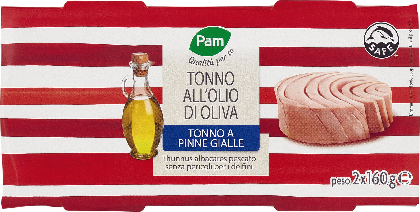 Tonno all’olio di oliva Pam